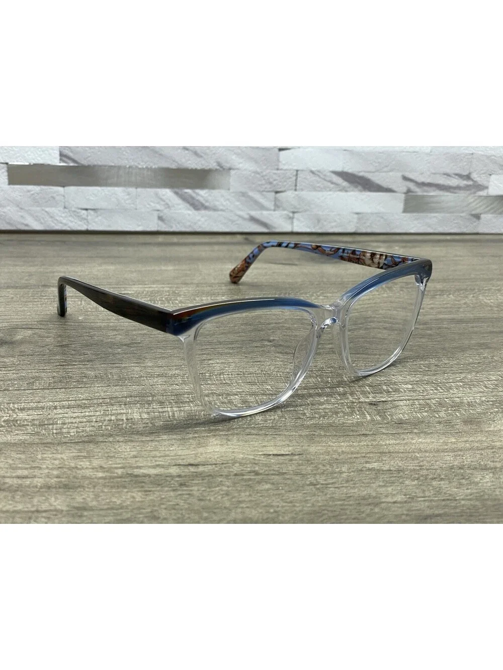Vera Bradley Eyeglasses BRITTANI Cerulean Bouquet 53[]16-140 Clear Blue Frames